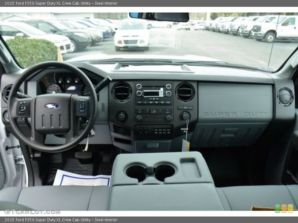 Steel Interior Dashboard for the 2015 Ford F350 Super Duty XL Crew Cab Utility #101270986