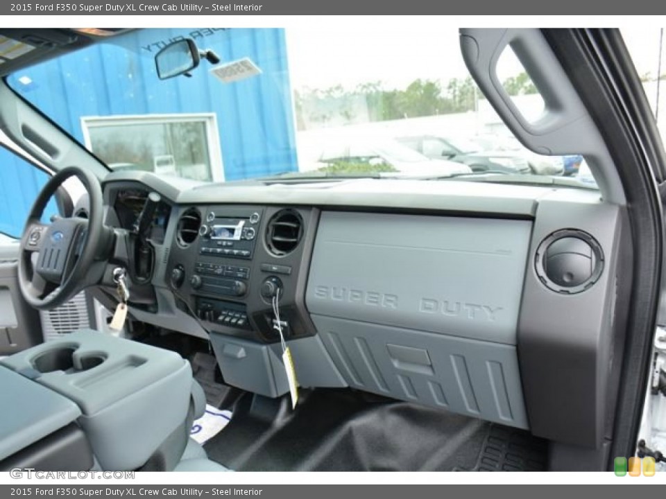 Steel Interior Dashboard for the 2015 Ford F350 Super Duty XL Crew Cab Utility #101271061