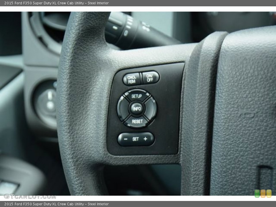 Steel Interior Controls for the 2015 Ford F350 Super Duty XL Crew Cab Utility #101271175