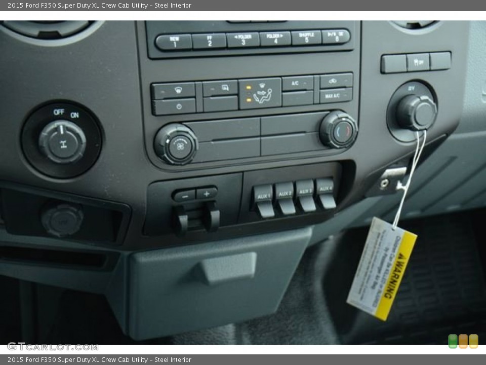 Steel Interior Controls for the 2015 Ford F350 Super Duty XL Crew Cab Utility #101271233