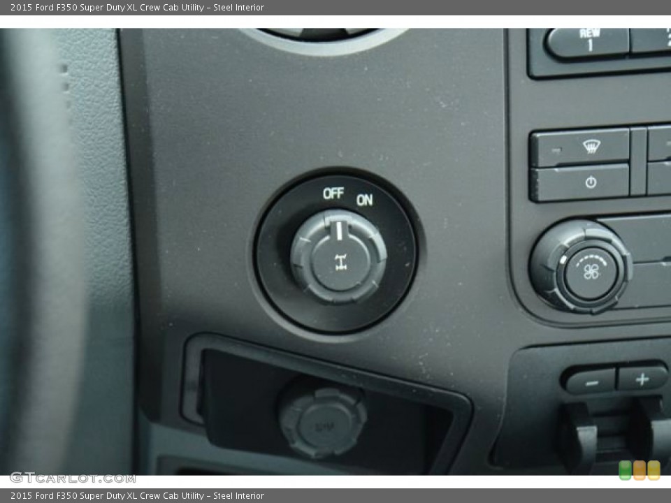 Steel Interior Controls for the 2015 Ford F350 Super Duty XL Crew Cab Utility #101271250