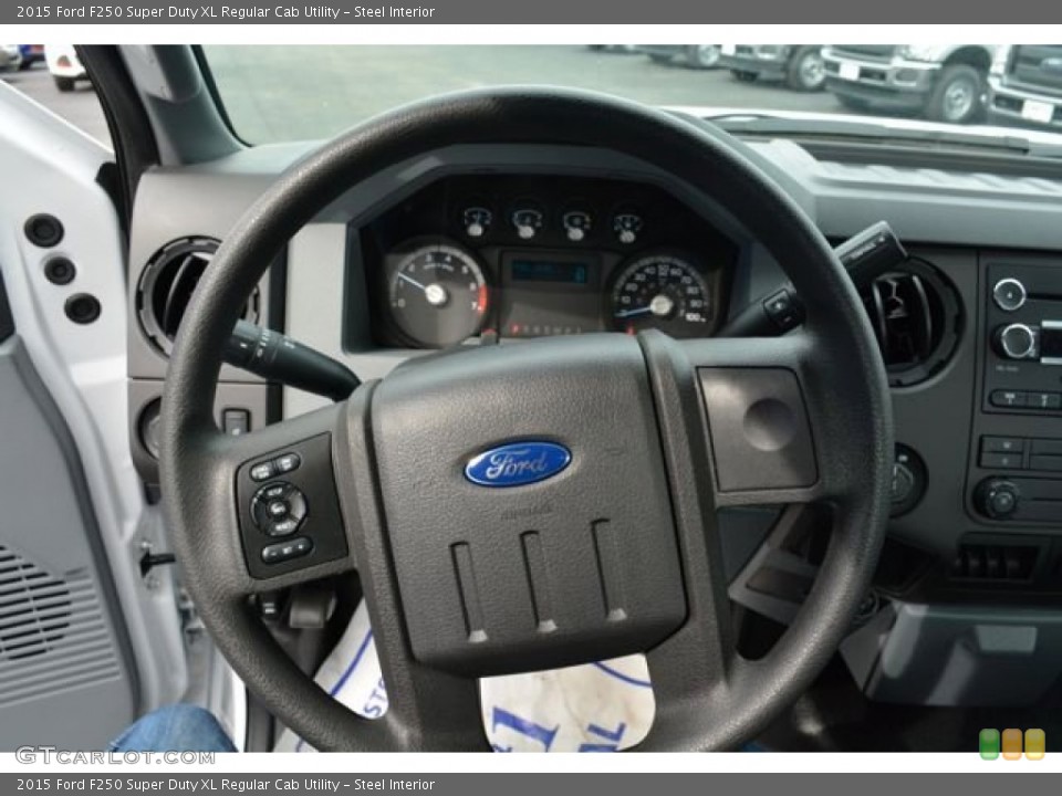Steel Interior Steering Wheel for the 2015 Ford F250 Super Duty XL Regular Cab Utility #101272498