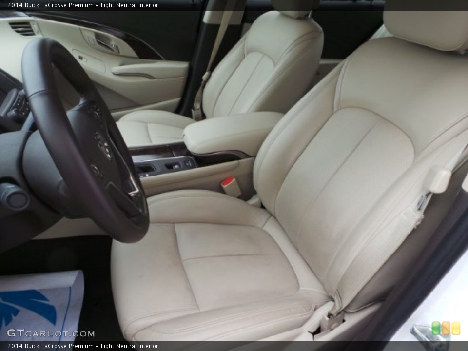 Light Neutral Interior Front Seat for the 2014 Buick LaCrosse Premium #101274628
