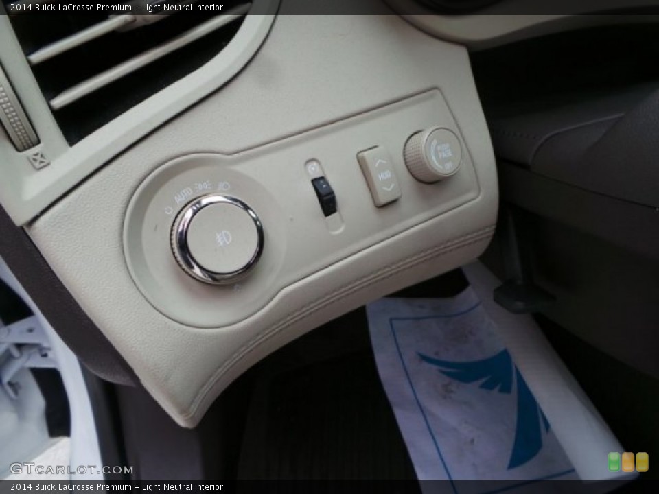 Light Neutral Interior Controls for the 2014 Buick LaCrosse Premium #101274649