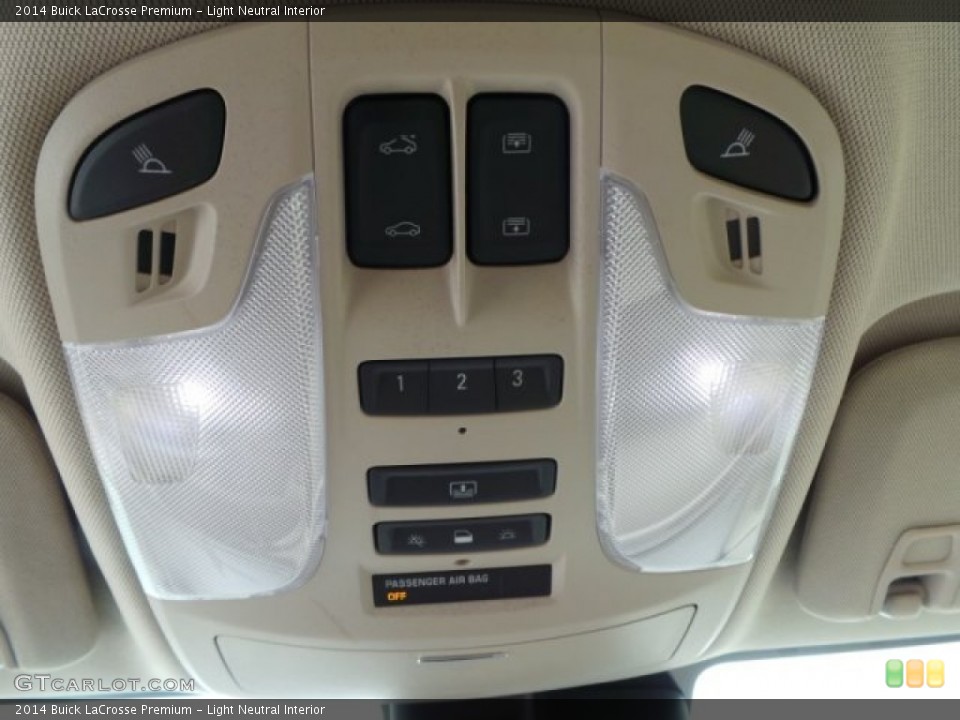 Light Neutral Interior Controls for the 2014 Buick LaCrosse Premium #101274724