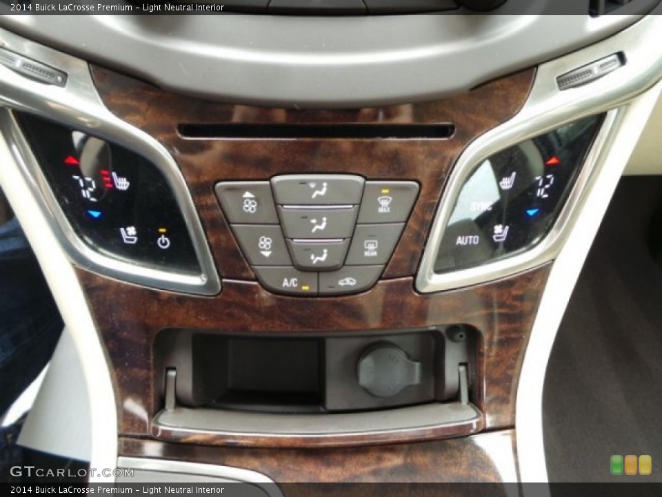 Light Neutral Interior Controls for the 2014 Buick LaCrosse Premium #101274799