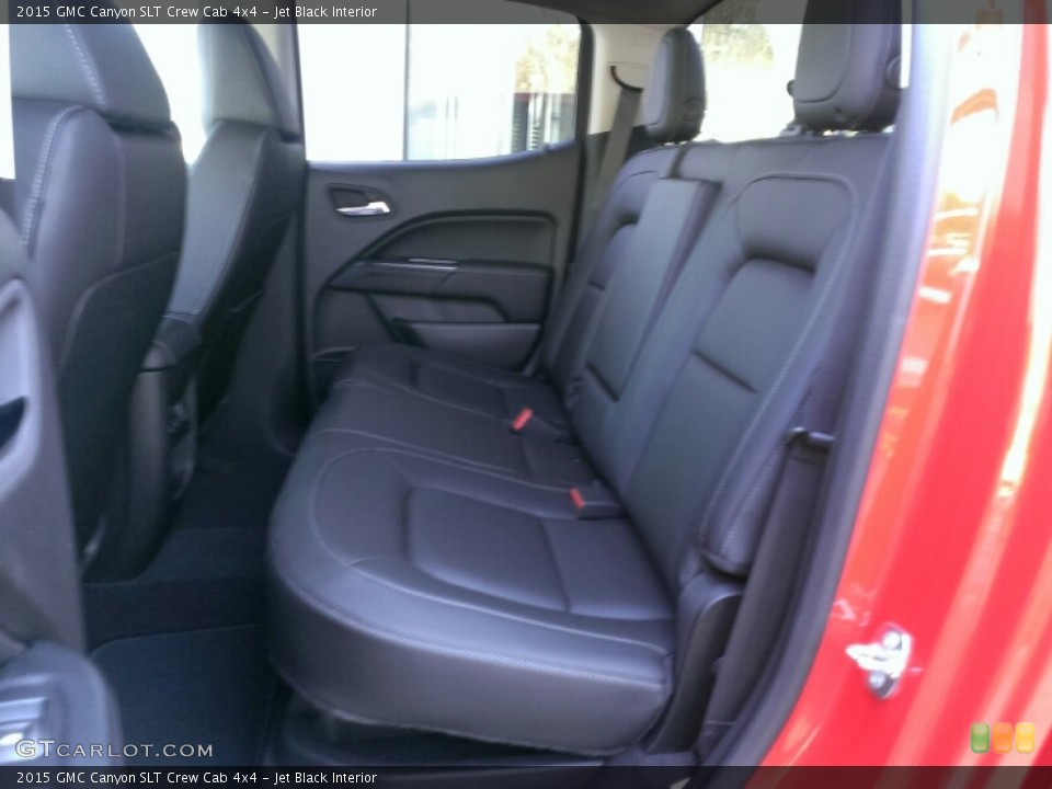 Jet Black Interior Rear Seat for the 2015 GMC Canyon SLT Crew Cab 4x4 #101280844