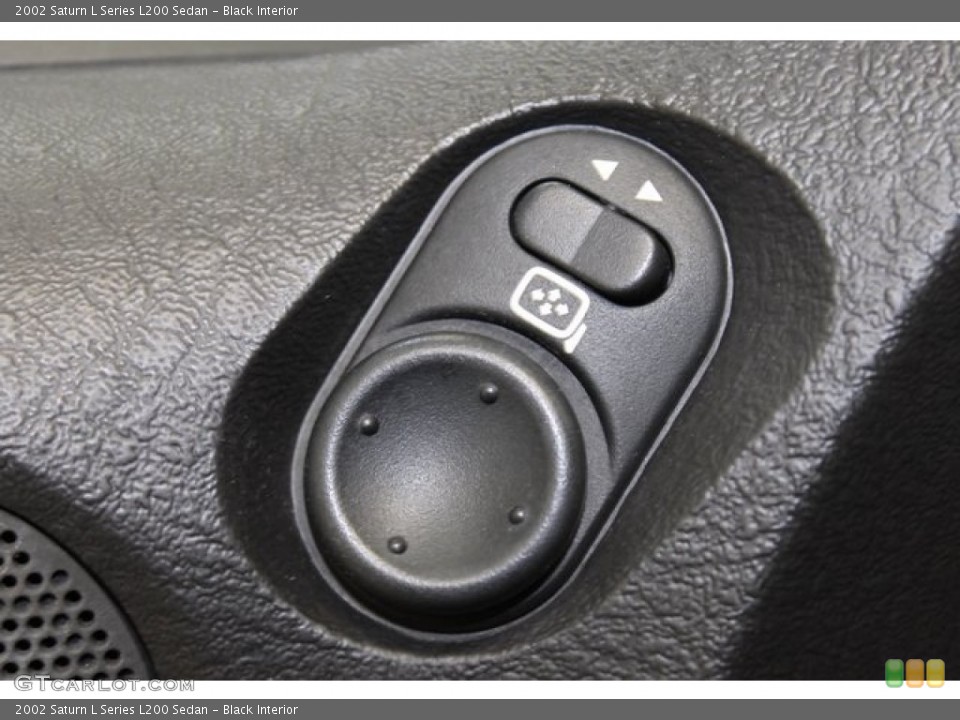 Black Interior Controls for the 2002 Saturn L Series L200 Sedan #101281366