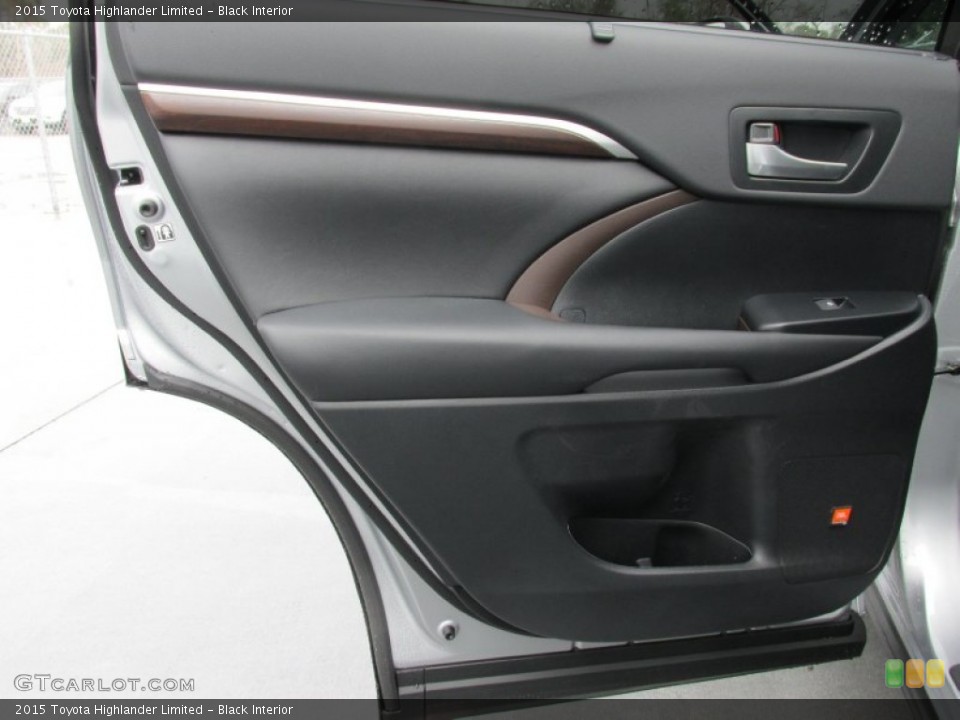 Black Interior Door Panel for the 2015 Toyota Highlander Limited #101285125