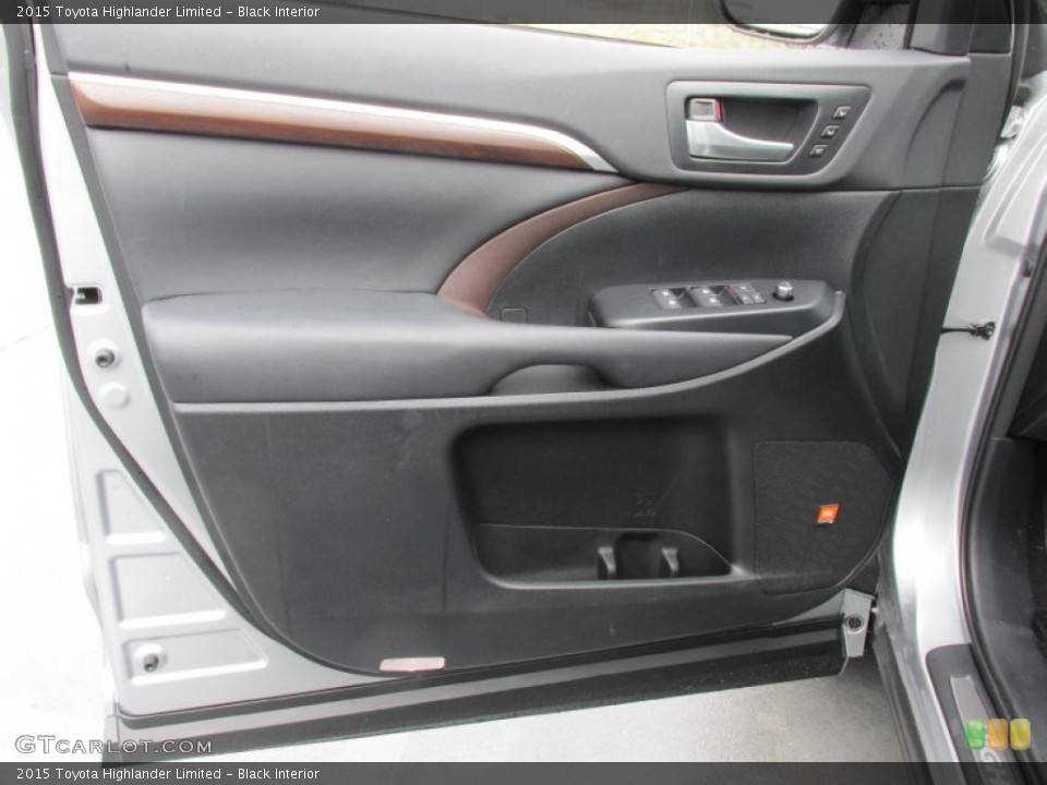 Black Interior Door Panel for the 2015 Toyota Highlander Limited #101285134