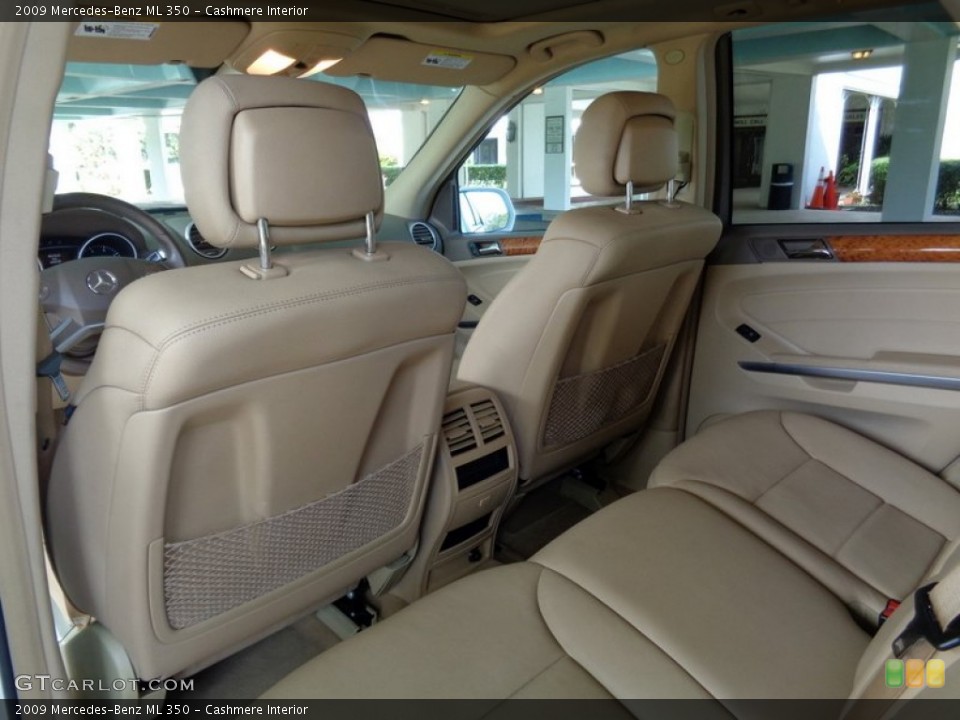 Cashmere Interior Rear Seat for the 2009 Mercedes-Benz ML 350 #101285773