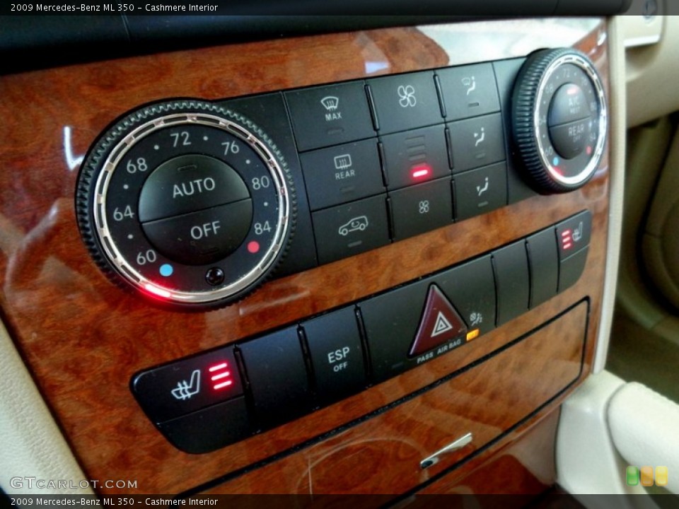 Cashmere Interior Controls for the 2009 Mercedes-Benz ML 350 #101285812