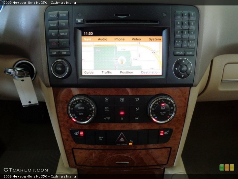 Cashmere Interior Controls for the 2009 Mercedes-Benz ML 350 #101285926