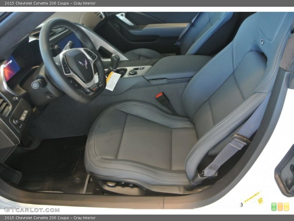 Gray Interior Photo for the 2015 Chevrolet Corvette Z06 Coupe #101298006