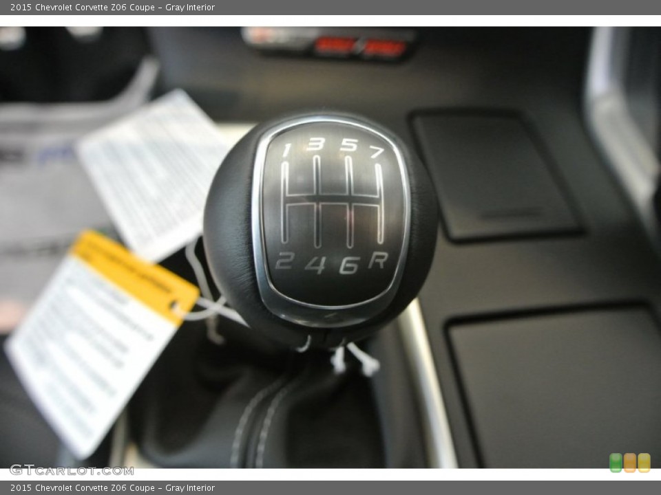 Gray Interior Transmission for the 2015 Chevrolet Corvette Z06 Coupe #101298150