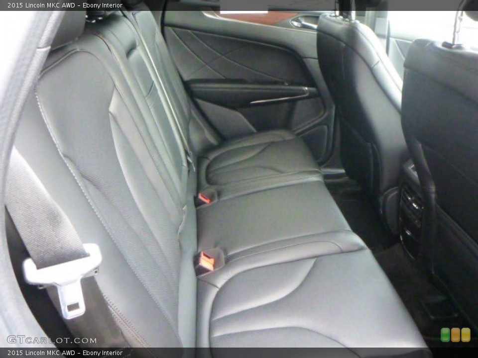 Ebony Interior Rear Seat for the 2015 Lincoln MKC AWD #101304462