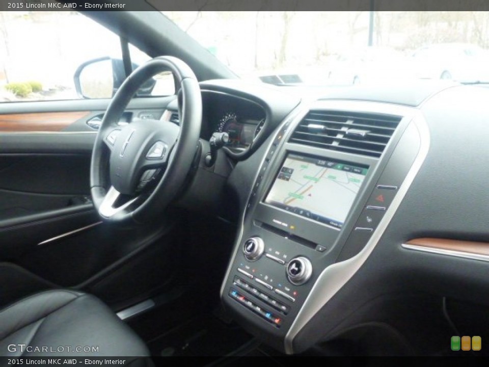 Ebony Interior Controls for the 2015 Lincoln MKC AWD #101304501