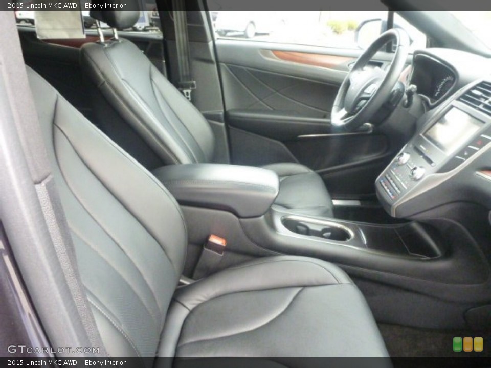 Ebony Interior Photo for the 2015 Lincoln MKC AWD #101304528