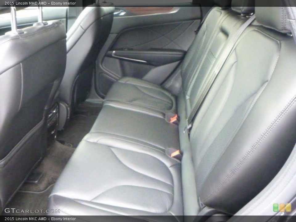 Ebony Interior Rear Seat for the 2015 Lincoln MKC AWD #101304630