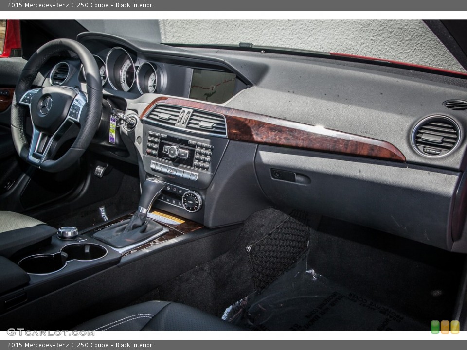Black Interior Dashboard for the 2015 Mercedes-Benz C 250 Coupe #101305958