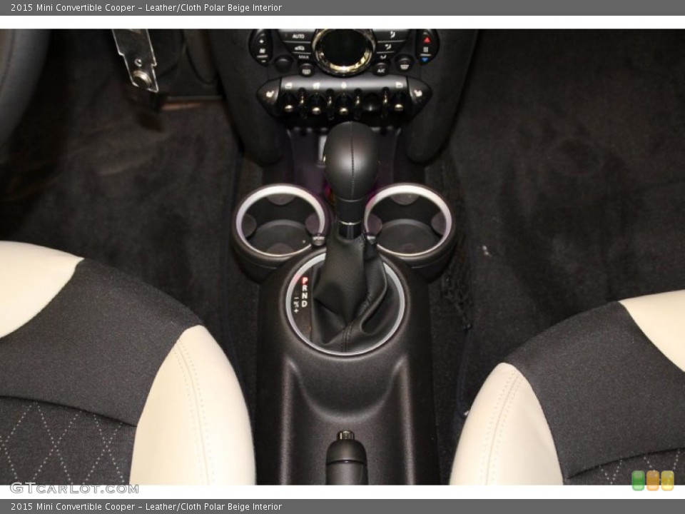 Leather/Cloth Polar Beige Interior Transmission for the 2015 Mini Convertible Cooper #101311503