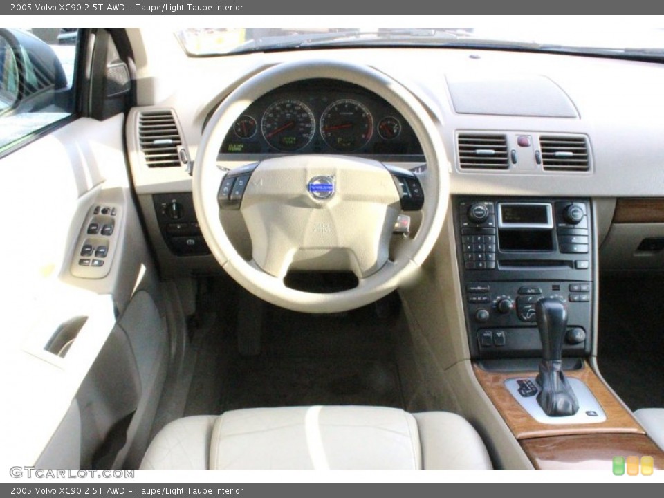 Taupe/Light Taupe Interior Dashboard for the 2005 Volvo XC90 2.5T AWD #101318313