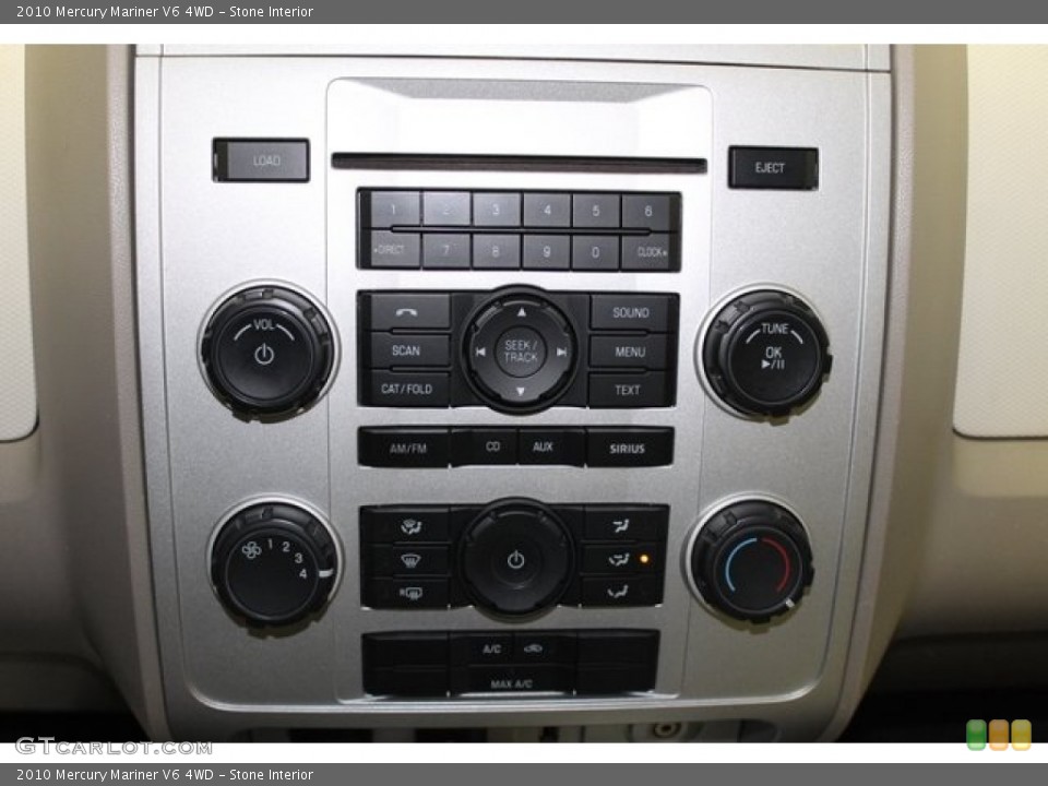 Stone Interior Controls for the 2010 Mercury Mariner V6 4WD #101319561