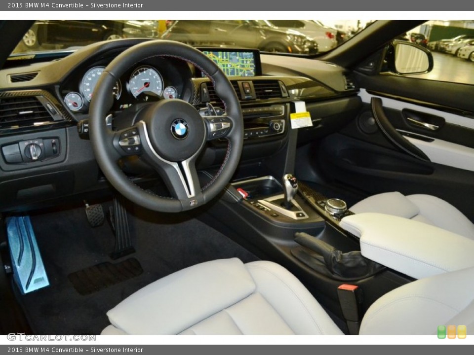 Silverstone Interior Photo for the 2015 BMW M4 Convertible #101319597
