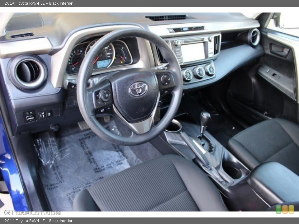 Black 2014 Toyota RAV4 Interiors