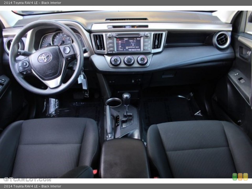 Black Interior Photo for the 2014 Toyota RAV4 LE #101320812