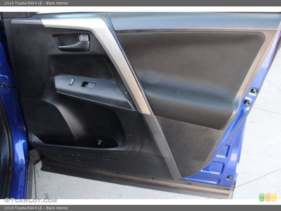 Black Interior Door Panel for the 2014 Toyota RAV4 LE #101320842