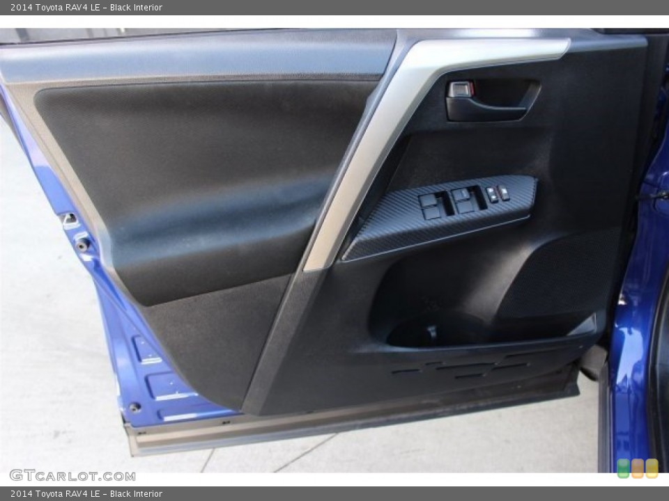 Black Interior Door Panel for the 2014 Toyota RAV4 LE #101320848