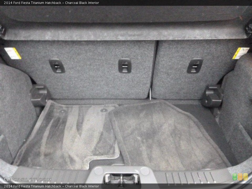 Charcoal Black Interior Trunk for the 2014 Ford Fiesta Titanium Hatchback #101324778
