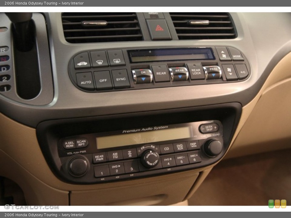 Ivory Interior Controls for the 2006 Honda Odyssey Touring #101337714
