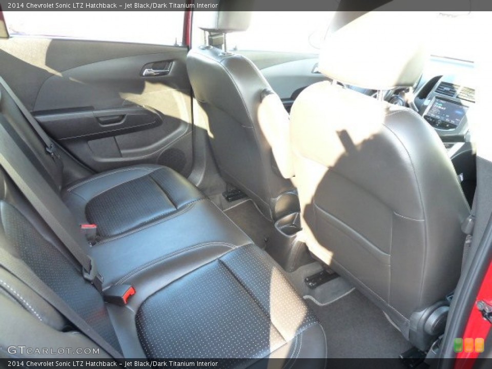 Jet Black/Dark Titanium Interior Rear Seat for the 2014 Chevrolet Sonic LTZ Hatchback #101339430