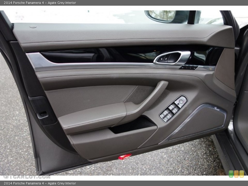 Agate Grey Interior Door Panel for the 2014 Porsche Panamera 4 #101340321