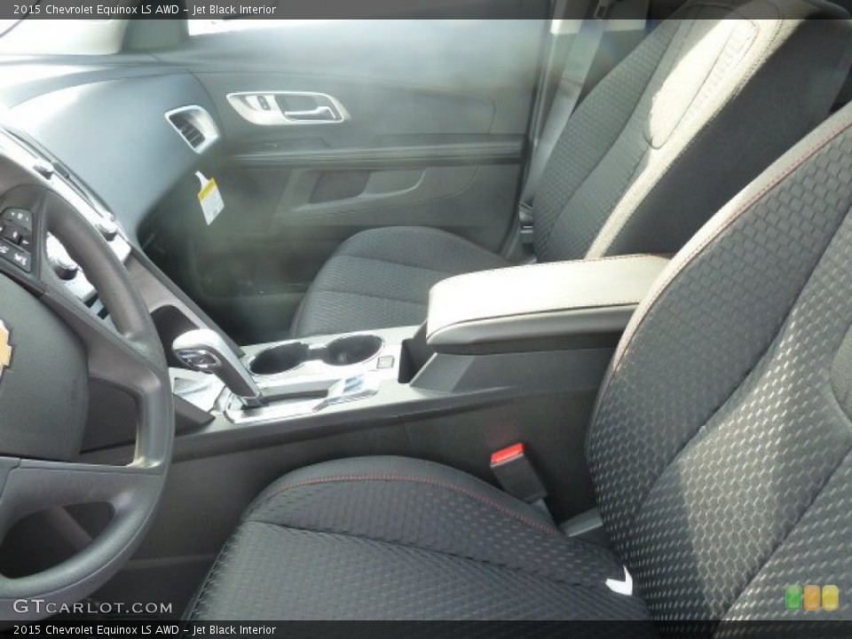 Jet Black Interior Photo for the 2015 Chevrolet Equinox LS AWD #101341128