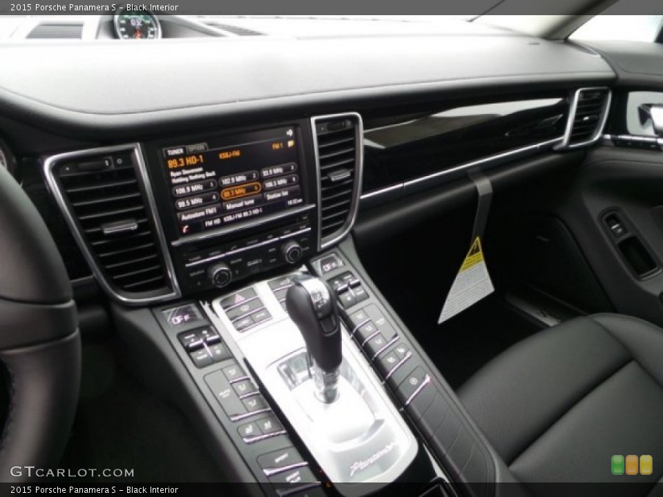 Black Interior Controls for the 2015 Porsche Panamera S #101351292
