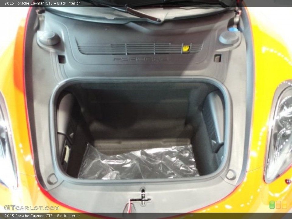 Black Interior Trunk for the 2015 Porsche Cayman GTS #101352015