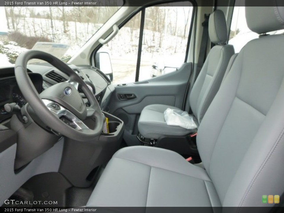 Pewter Interior Photo for the 2015 Ford Transit Van 350 HR Long #101352237