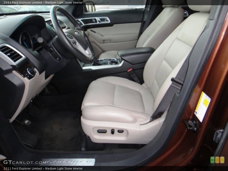 Medium Light Stone Interior Photo for the 2011 Ford Explorer Limited #101361615