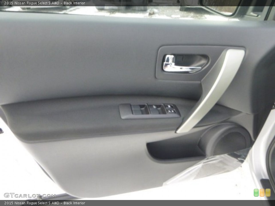 Black Interior Door Panel for the 2015 Nissan Rogue Select S AWD #101362062