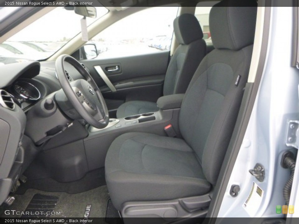 Black 2015 Nissan Rogue Select Interiors