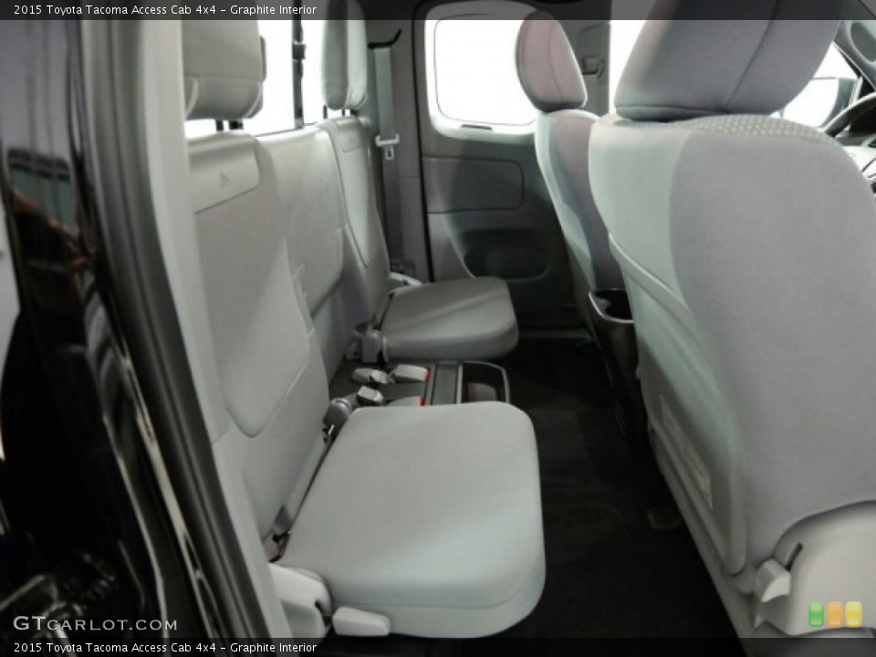 Graphite Interior Rear Seat for the 2015 Toyota Tacoma Access Cab 4x4 #101362887