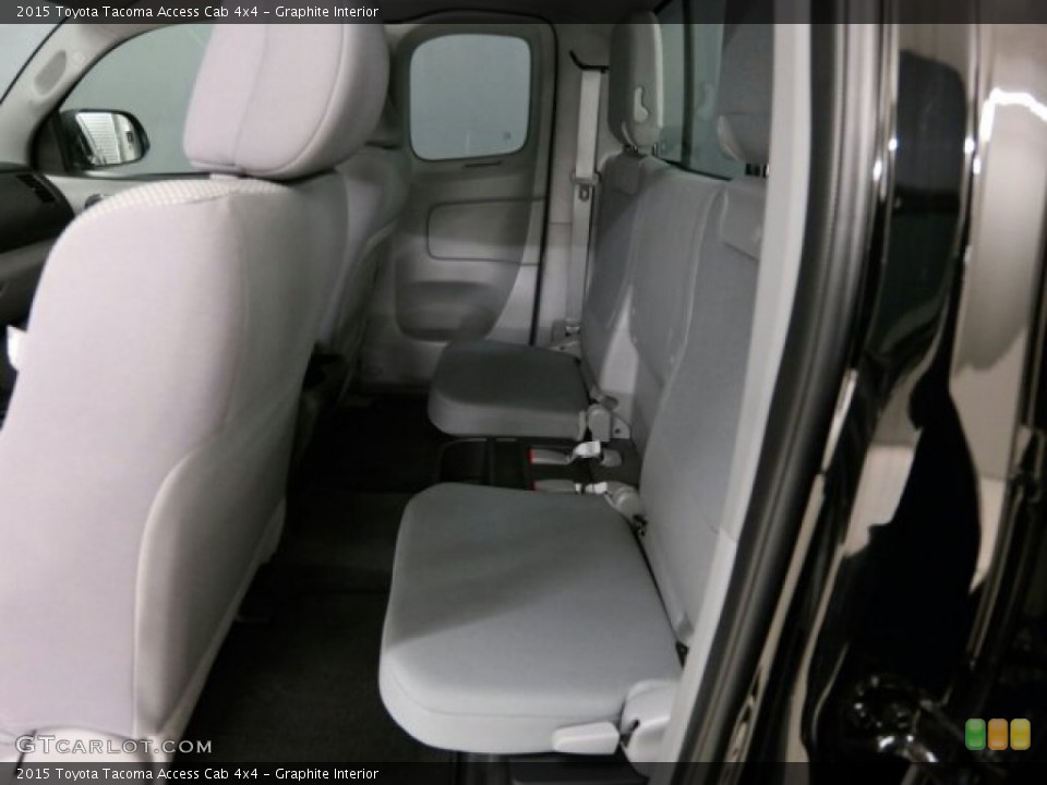 Graphite Interior Rear Seat for the 2015 Toyota Tacoma Access Cab 4x4 #101363076