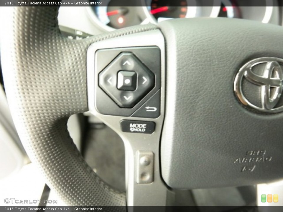 Graphite Interior Controls for the 2015 Toyota Tacoma Access Cab 4x4 #101363210