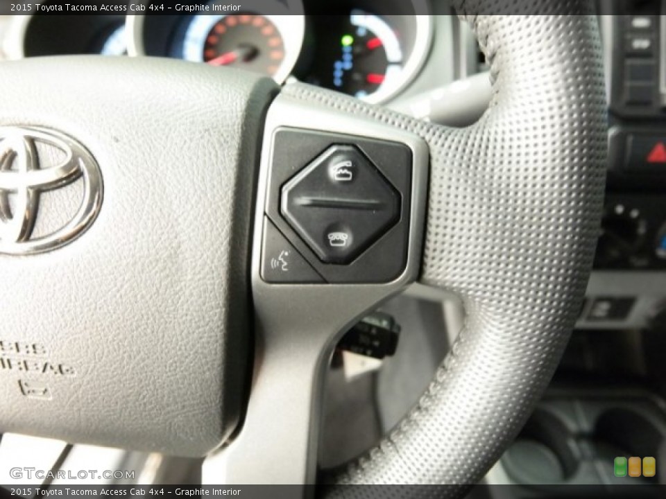 Graphite Interior Controls for the 2015 Toyota Tacoma Access Cab 4x4 #101363229