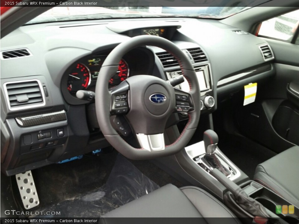 Carbon Black Interior Prime Interior for the 2015 Subaru WRX Premium #101365017
