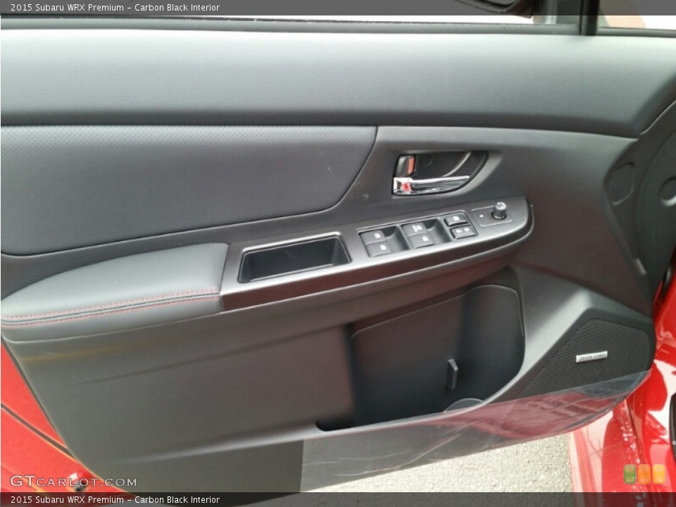 Carbon Black Interior Door Panel for the 2015 Subaru WRX Premium #101365047