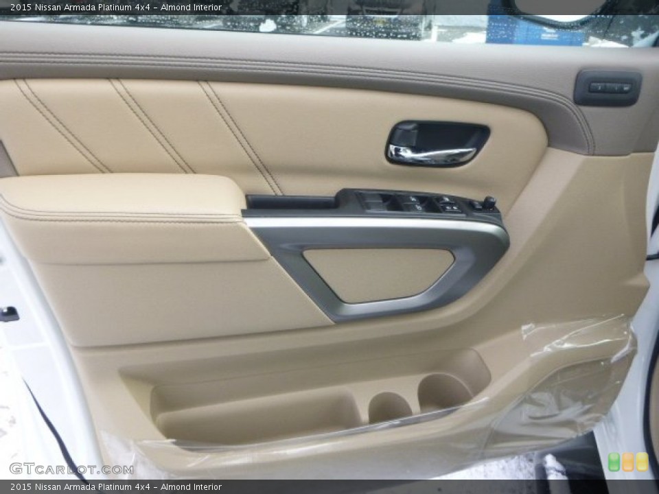 Almond Interior Door Panel for the 2015 Nissan Armada Platinum 4x4 #101365992